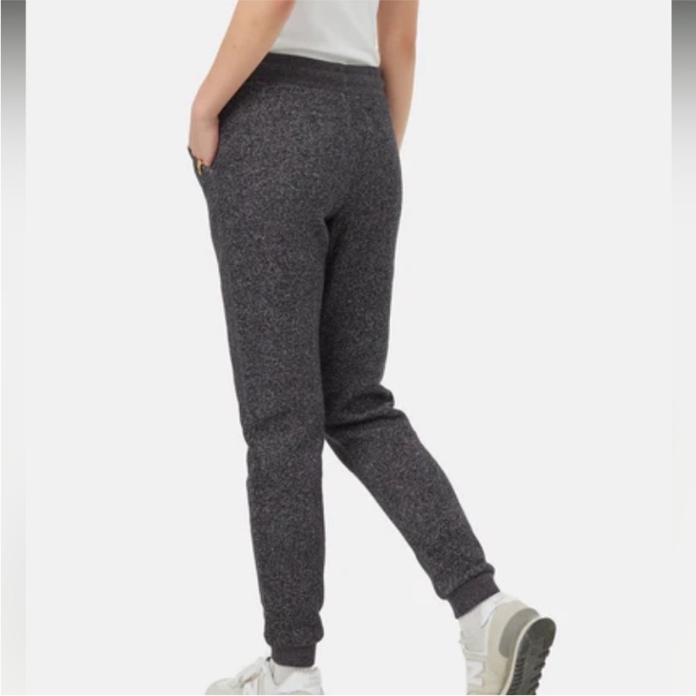 Tentree | Bamone Organic Cotton Sweatpants Black Marled Size Small - Picture 3 of 12